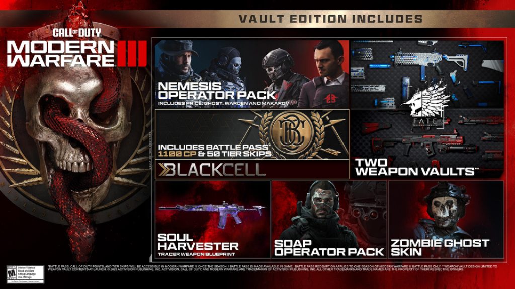 使命召唤:现代战争III 11月8日上线!抢先体验1日开启!插图1 使命召唤:现代战争III 11月8日上线!抢先体验1日开启!插图1