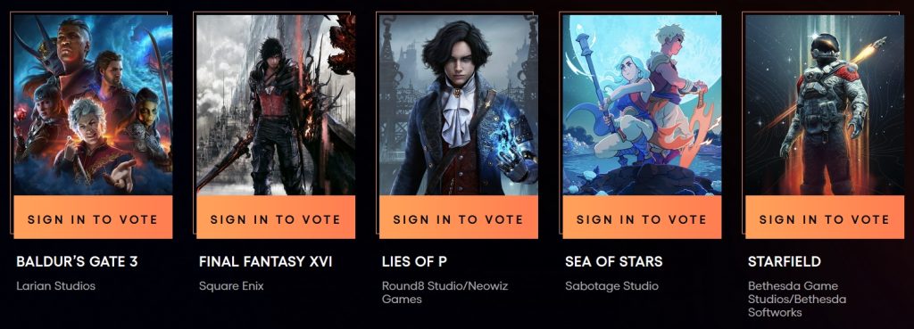 TGA2023全提名名单公布:谁是你心目中的年度游戏!插图16 TGA2023全提名名单公布:谁是你心目中的年度游戏!插图16