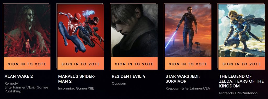 TGA2023全提名名单公布:谁是你心目中的年度游戏!插图15 TGA2023全提名名单公布:谁是你心目中的年度游戏!插图15