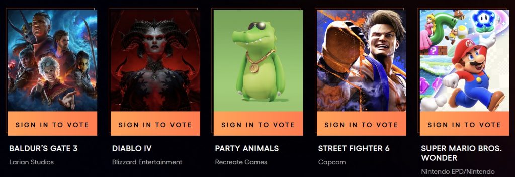 TGA2023全提名名单公布:谁是你心目中的年度游戏!插图21 TGA2023全提名名单公布:谁是你心目中的年度游戏!插图21