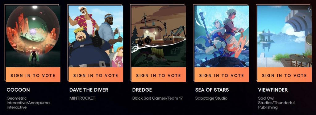 TGA2023全提名名单公布:谁是你心目中的年度游戏!插图10 TGA2023全提名名单公布:谁是你心目中的年度游戏!插图10