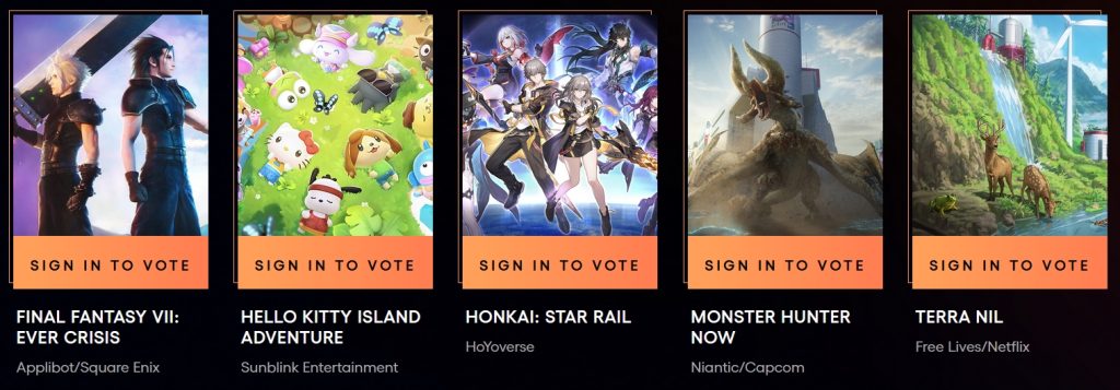 TGA2023全提名名单公布:谁是你心目中的年度游戏!插图12 TGA2023全提名名单公布:谁是你心目中的年度游戏!插图12