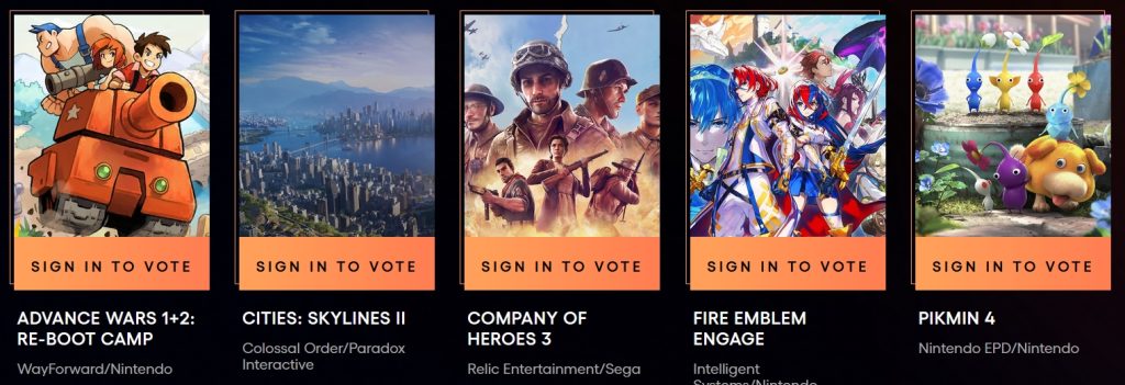 TGA2023全提名名单公布:谁是你心目中的年度游戏!插图19 TGA2023全提名名单公布:谁是你心目中的年度游戏!插图19