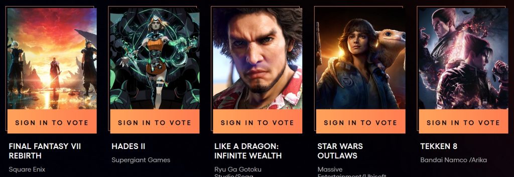 TGA2023全提名名单公布:谁是你心目中的年度游戏!插图23 TGA2023全提名名单公布:谁是你心目中的年度游戏!插图23